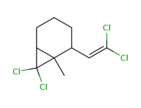 7,7-dichloro-1-methyl-2-(2,2-dichlorovinyl)bicyclo<4.1.0>heptane