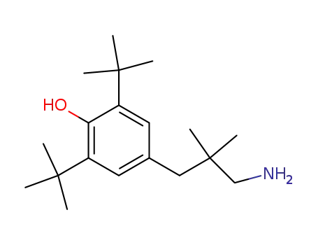 3-(3,5-ditert-butyl-4-hydroxyphenyl)-2,2-dimethyl-1-propylamine