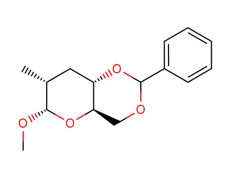 methyl 2,3-dideoxy-4,6-O-benzylidene-2-methyl-α-D-glucopyranoside