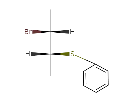 threo-2-Brom-3-phenylthiobutan