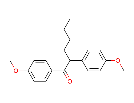 1,2-bis(4-methoxyphenyl)hexanone