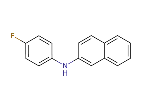 Molecular Structure of 582-05-8 (N-(4-fluorophenyl)naphthalen-2-amine)
