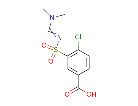 4-Chloro-3-{[(dimethylamino)methylidene]sulfamoyl}benzoic acid