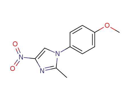1-(p-methoxyphenyl)-2-methyl-4-nitroimidazole