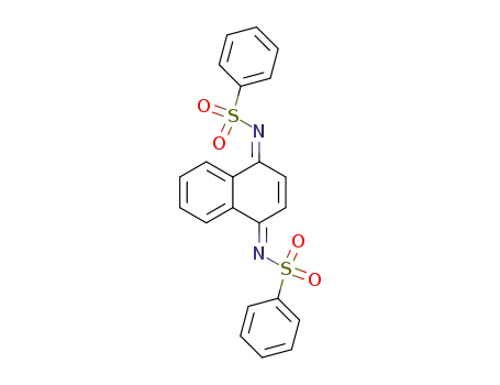 N,N'-bis(phenylsulfonyl)-1,4-naphthoquinone diimine