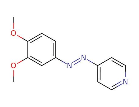 Pyridine, 4-[(3,4-dimethoxyphenyl)azo]-