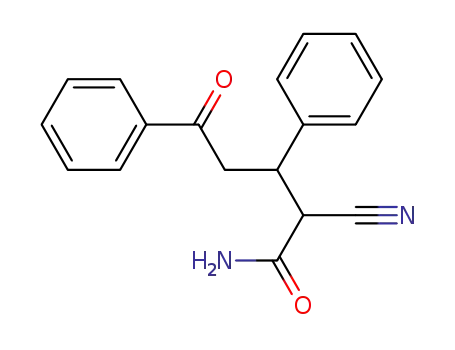 2-cyano-5-oxo-3,5-diphenylpentanamide