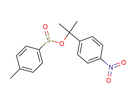 p-Nitrocumyl p-toluenesulfinate