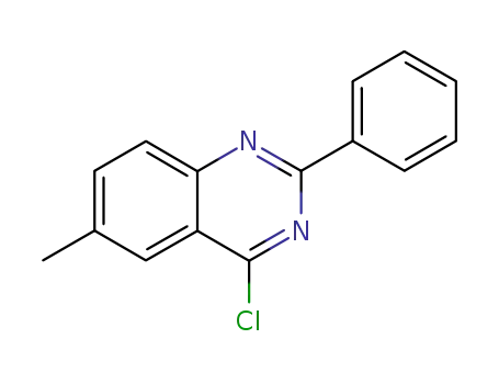 4-CHLORO-6-METHYL-2-PHENYL-QUINAZOLINE