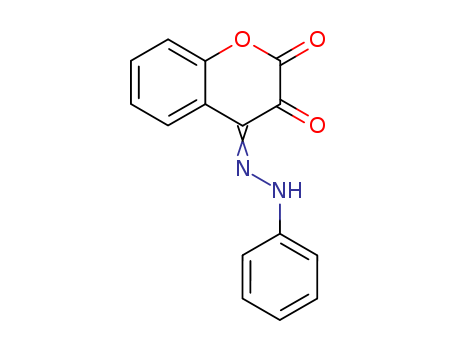 2H-1-Benzopyran-2,3,4-trione, 4-(phenylhydrazone)