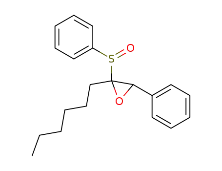 1,2-epoxy-1-phenyl-2-phenylsulfinyloctane