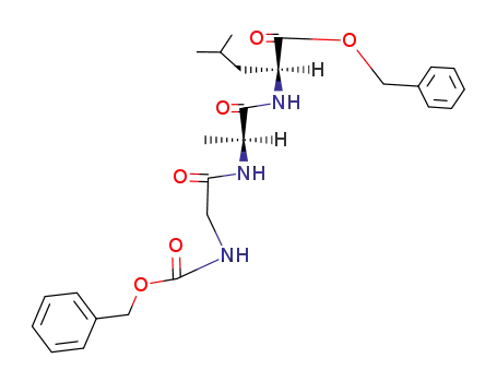 Molecular Structure of 22849-48-5 (Z-Gly-S-Ala-S-Leu-OBzl)