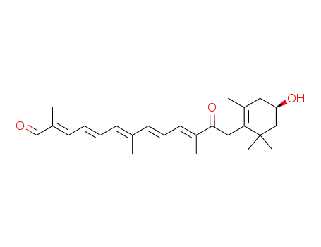 (2E,4E,6E,8E,10E)-13-(4-hydroxy-2,6,6-trimethylcyclohex-1-enyl)-2,7,11-trimethyl-12-oxotrideca-2,4,6,8,10-pentaenal