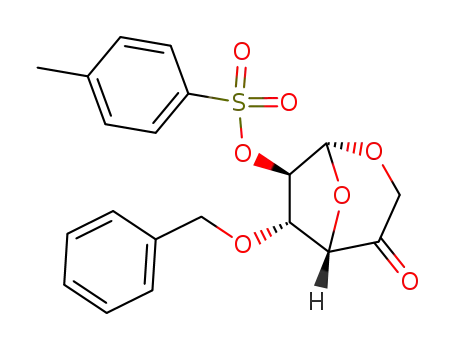 1,6-Anhydro-3-O-benzyl-2-O-tosyl-β-D-xylo-hexofuranos-5-ulose