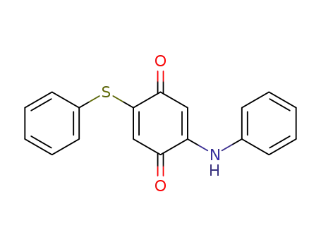 5-Anilino-2-phenylthio-1,4-benzoquinone