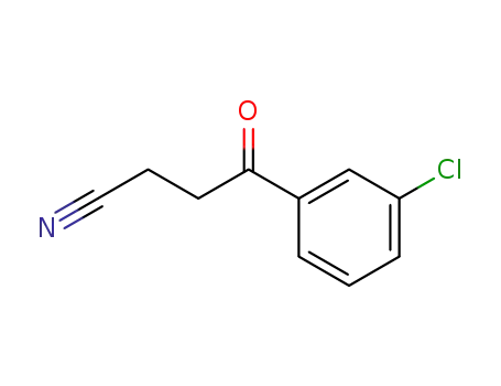 Molecular Structure of 34555-37-8 (4-(3-CHLOROPHENYL)-4-OXOBUTYRONITRILE)