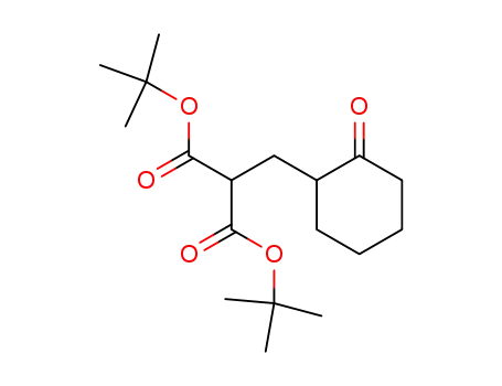 Propanedioic acid, [(2-oxocyclohexyl)methyl]-, bis(1,1-dimethylethyl)
ester