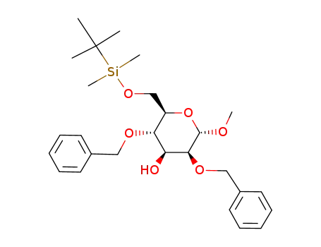 methyl 2,4-di-O-benzyl-6-O-(tert-butyldimethylsilyl)-α-D-mannopyranoside