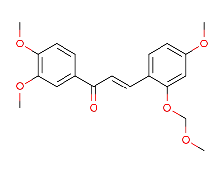 1-(3,4-dimethoxyphenyl)-3-(4-methoxy-2-methoxymethoxyphenyl)-2-propen-1-one