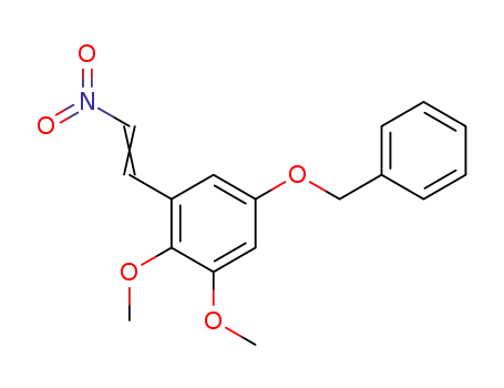 2,3-dimethoxy-5-(benzyloxy)-β-nitrostyrene