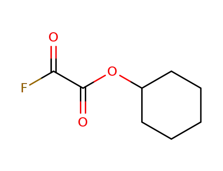 Molecular Structure of 142072-09-1 (Acetic acid, fluorooxo-, cyclohexyl ester)