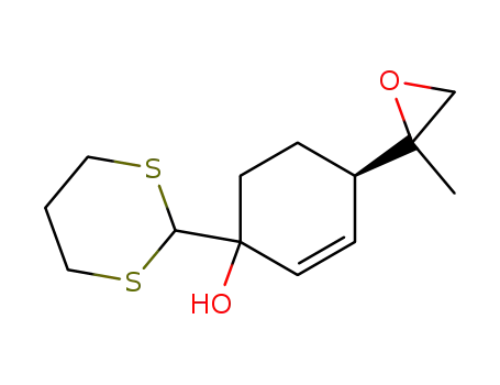 (4R)-1-(1,3-dithianyl)-4-(2-propenylepoxy)-2-cyclohexen-1-ol