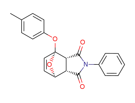 (1R,2R,6S,7R)-4-Phenyl-1-p-tolyloxy-10-oxa-4-aza-tricyclo[5.2.1.0<sup>2,6</sup>]dec-8-ene-3,5-dione
