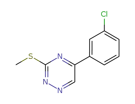1,2,4-트리아진, 5-(3-클로로페닐)-3-(메틸티오)-