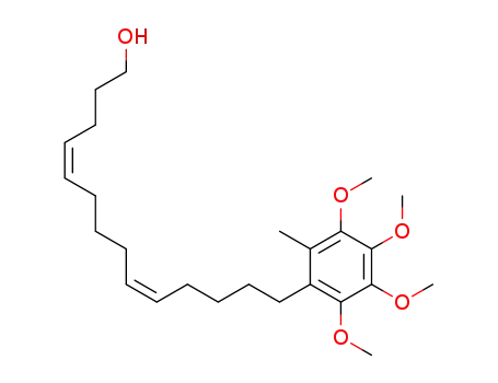 (4Z,9Z)-14-(2,3,4,5-Tetramethoxy-6-methyl-phenyl)-tetradeca-4,9-dien-1-ol
