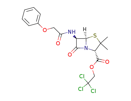 6β-(2-phenoxy-acetylamino)-penicillanic acid 2,2,2-trichloro-ethyl ester