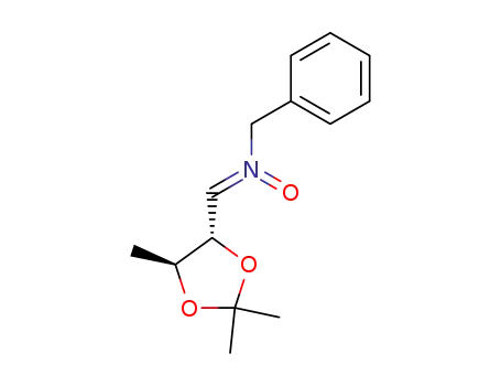 (4S,5S)-(Z)-N-(2,2,5-trimethyl-1,3-dioxolan-4-yl)methylenebenzylamine N-oxide