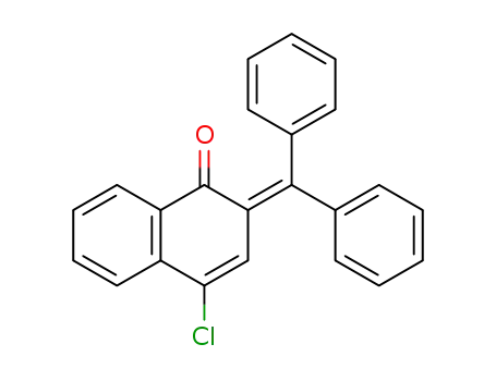 4-Chloro-2-(diphenylmethylene)-1(2H)-naphthalenone