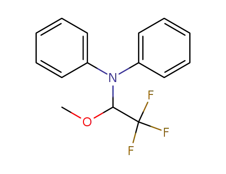 N-(1-Methoxy-2,2,2-trifluoroethyl)diphenylamine