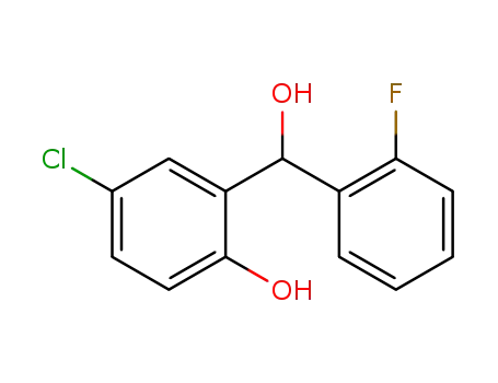 Benzenemethanol, 5-chloro-a-(2-fluorophenyl)-2-hydroxy-
