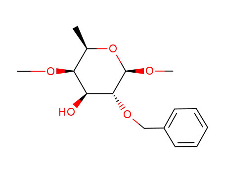 methyl 2-O-benzyl-6-deoxy-4-O-methyl-β-D-galactopyranoside