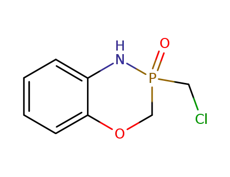 Molecular Structure of 124618-02-6 (1H-4,1,2-Benzoxazaphosphorine, 2-(chloromethyl)-2,3-dihydro-,
2-oxide)