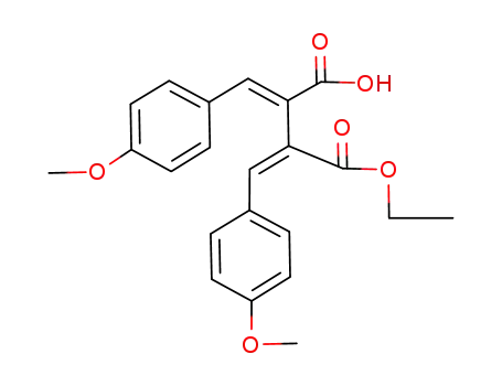 Butanedioic acid, bis[(4-methoxyphenyl)methylene]-, monomethyl ester