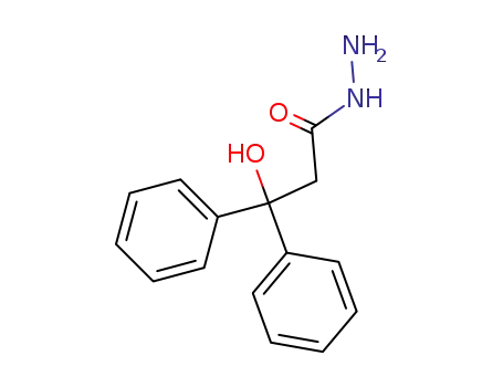 3-hydroxy-3,3-diphenylpropanehydrazide