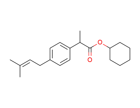 cyclohexyl 2-(p-prenylphenyl)propionate