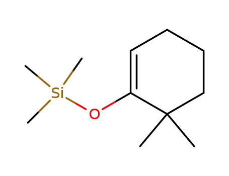 Molecular Structure of 71268-56-9 (Silane, [(6,6-dimethyl-1-cyclohexen-1-yl)oxy]trimethyl-)