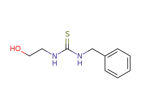 Molecular Structure of 6098-41-5 (Thiourea, N-(2-hydroxyethyl)-N'-(phenylmethyl)-)