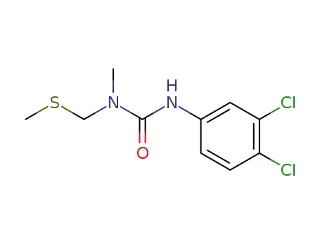 Molecular Structure of 41881-56-5 (N-methyl-N-(2-thiapropyl)-N'-(3,4-dichlorophenyl)-urea)