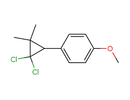 1-(p-methoxyphenyl)-2,2-dichloro-3,3-dimethylcyclopropane