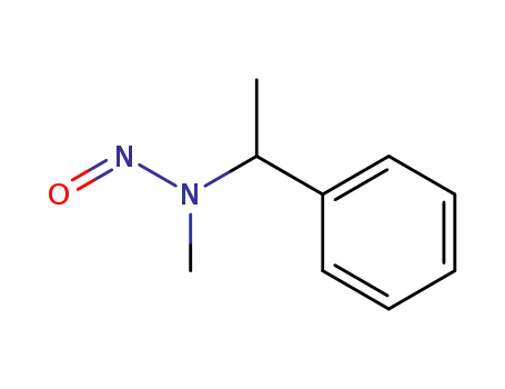 Molecular Structure of 68690-89-1 (Methyl(α-methylbenzyl)nitrosamine)