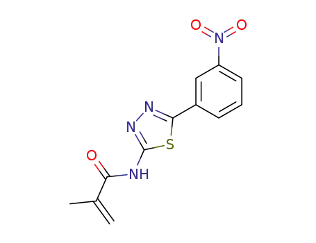 2-Methyl-N-[5-(3-nitro-phenyl)-[1,3,4]thiadiazol-2-yl]-acrylamide