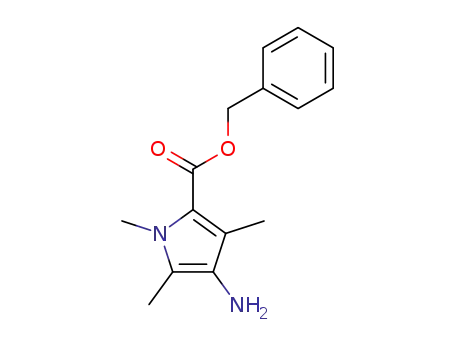 benzyl 4-amino-1,3,5-trimethylpyrrole-2-carboxylate