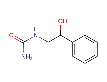 Molecular Structure of 25017-52-1 (1-(2-hydroxy-2-phenylethyl)urea)