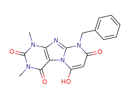 9-benzyl-1,3-dimethyl-6-(hydroxy)pyrimido[2,1-f]purine-2,4,8(1H,3H,9H)-trione