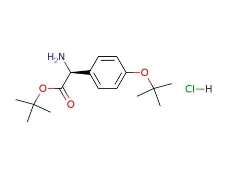 (S)-4-tert-butoxyphenylglycine tert-butyl ester hydrochloride