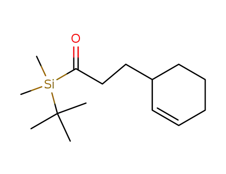 1-(tert-Butyl-dimethyl-silanyl)-3-cyclohex-2-enyl-propan-1-one